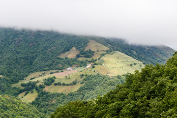 Fototapeta na wymiar Valle de Leitariegos, Asturias, Spain