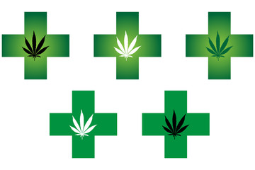 Medical cannabis pharmacy cross