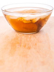 Malaysian dessert dish Tau Fu Fah or soy bean custard