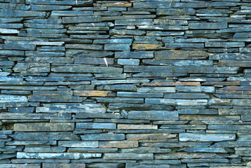 part of a stone wall, for background or texture.