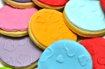 Galletas recubiertas de fondant