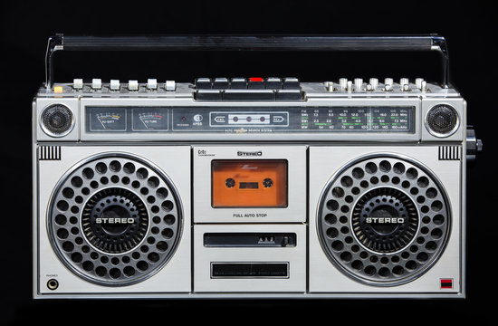 vintage ghettoblaster stereo
