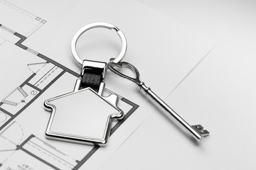 Key property market to buy or rent house