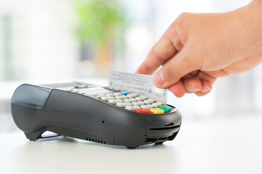 Credit & debit card shopping password payment