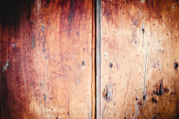 Vintage photo of autumn scene