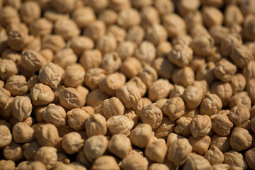 chickpeas background