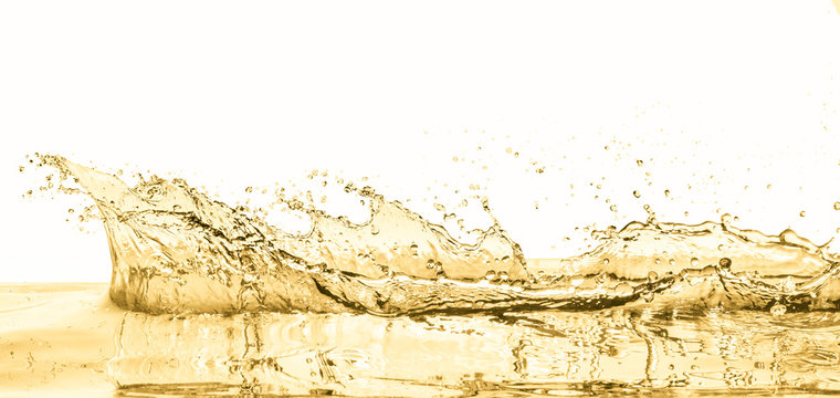 Fototapeta white wine splash as a celebration abstract