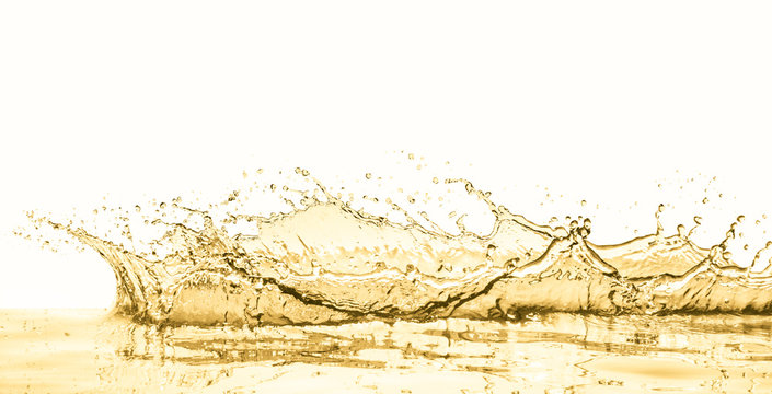 Naklejki white wine splash as a celebration abstract