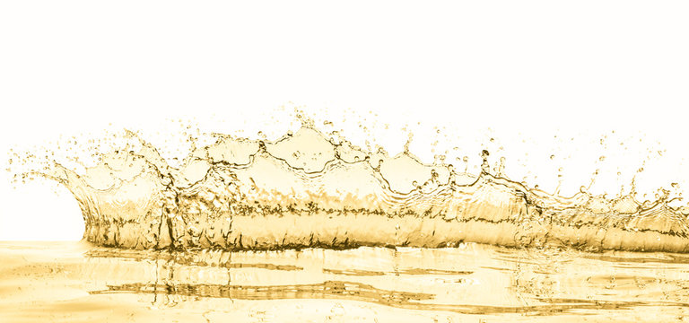 white wine splash as a celebration abstract