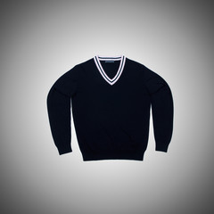 Male t-shirt against the gradient background