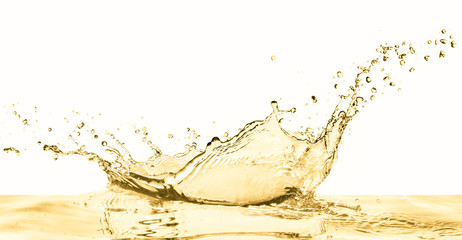 white wine splash as a celebration abstract