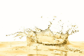 white wine splash as a celebration abstract