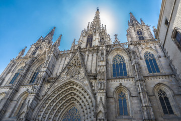 Fototapeta premium Barcelona Cathedral