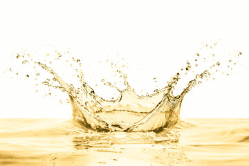 white wine splash