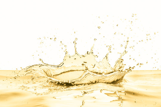 white wine splash