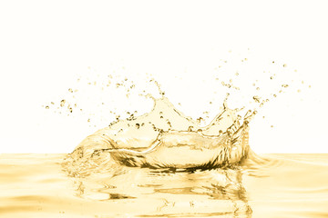 white wine splash as a celebration abstract