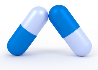 Two capsule pills