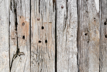 old wooden fence surface