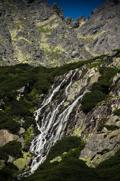 Fototapeta Tatry wodospad
