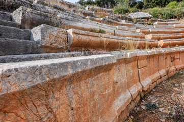 Ancient ruined city of Adada, Turkey.