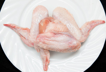 Fresh chicken wings