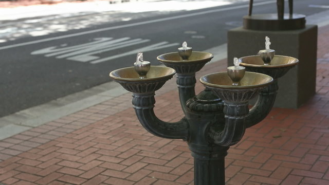 Benson Bubbler Water Fountain in Portland, Oregon