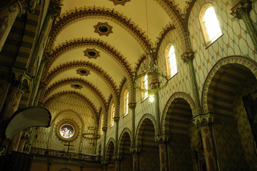 Vista interior de una Iglesia