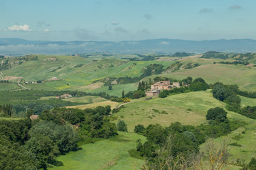 Fototapeta na wymiar Toskanische Landschaft