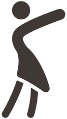 sport dancing icon