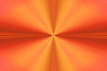 Esplosione di luce rossa arancio
