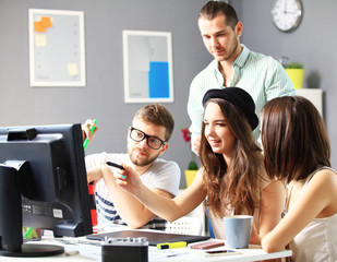 Group of designers in office