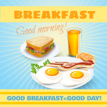  Breakfast classical  poster