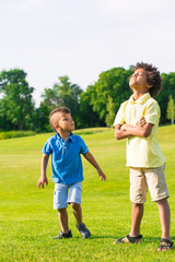 Obraz premium Quarrel boys