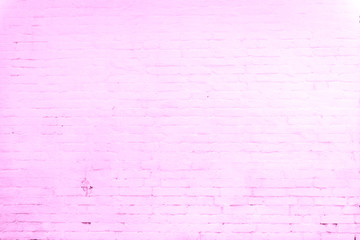 The brick texture with cracks and scratches can be used as a background