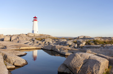 Peggys Cove lighthouse Nova Scotia