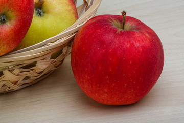 Few apples