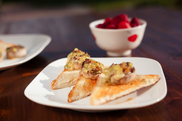 filled with Mushroom