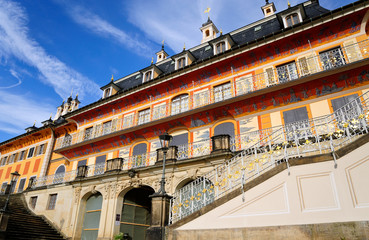 Naklejka na ściany i meble Wasserpalais, Schloss Pillnitz