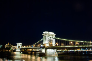 Hungary-Budapest Chain Bridge