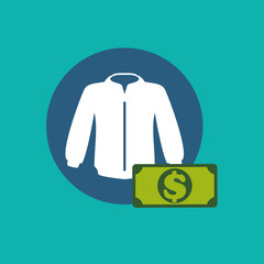 Shopping icon design 