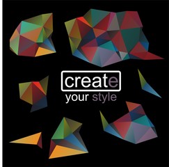 geometric shapes for design