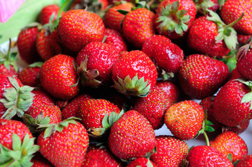 organic natural strawberry