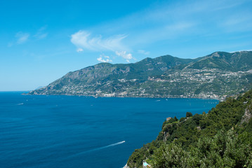 Fototapeta na wymiar Amalfi Coast peninsula
