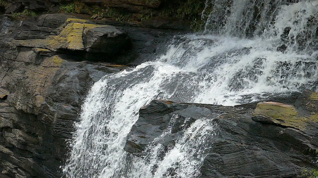 El Sapito waterfall in Canaima National Park, Gran Sabana, Bolivar State, Venezuela. Canaima is a world known place for the beauty of nature and countless waterfalls.