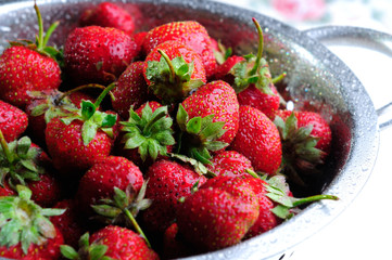 organic natural strawberry