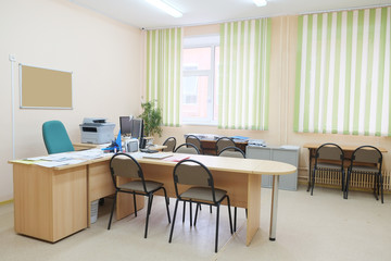 Interior of an office