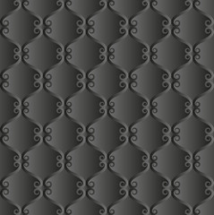 black pattern seamless or vintage background