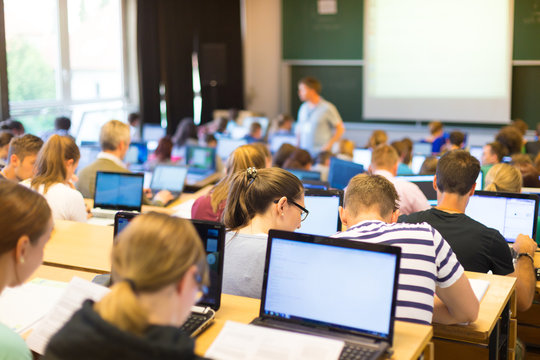 Informatics workshop at university.