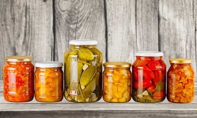 Canning, Jar, Food.