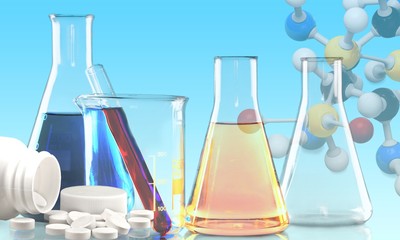 Test Tube, Beaker, Chemistry.